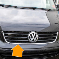 T5 Front Grille Chrome 2003-   OE-Nr. 7H5-807-243 4