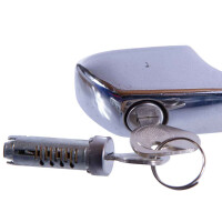 Type2 bay cab door lock barrel set, 8.-68 - 7.79, Top, OEM p