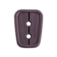 T3 rubber schuifdeurgreep B-stijl, bruin 255867195 90V 2