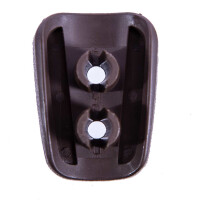 T3 rubber schuifdeurgreep B-stijl, bruin 255867195 90V 3