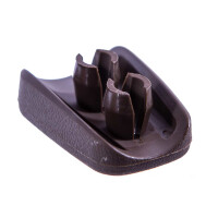 T3 rubber schuifdeurgreep B-stijl, bruin 255867195 90V 4