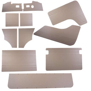 Type2 Bay Window 68 - 70 Door Panels Complete 11 PC....