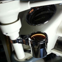 T1 T2 Instrumentenhalter für die Lenksäule schwarz