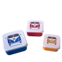 Type2 Split Set of 3 Volkswagen Lunch Boxes 3