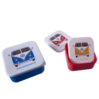 Type2 Split Set of 3 Volkswagen Lunch Boxes 5