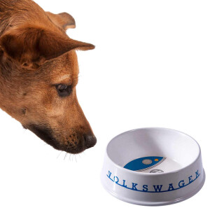 Type2 Split Blue Volkswagen Campervan Pet Bowl