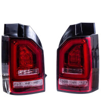 T6 LED achterlichten rood/wit dynamisch  gallery