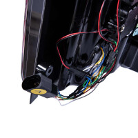 T6 LED Rücklichter Rot/Klar mit dynamischem Blinker Paa
