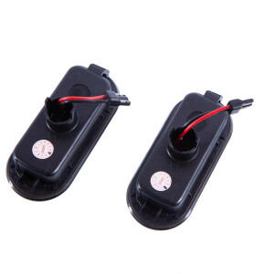 T5 T5.1 Sequential LED Side Repeaters - Black- Pair