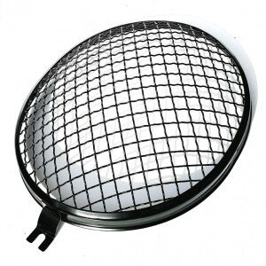 T1 Stealth Black Vintage style Mesh Headlight Grilles