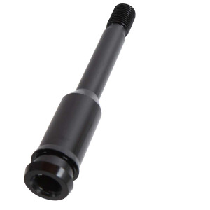 T4 Straight Gear Stick Extension in Aluminium black