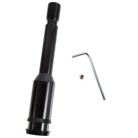 T4 Schalthebelverl&auml;ngerung Aluminium schwarz,...