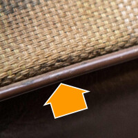 T2 Keder Sitz vorne Westfalia orange, 0,5 Meter 5