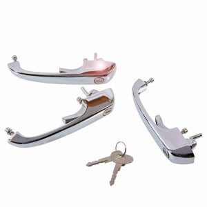 Type2 bay crew cab door handle set, 3 pieces, 8.68 -...