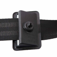 T4 rear seat belt left, orig. VW, OEM partnr. 705857811 D 01