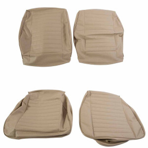 Type2 bay seat cover set  vinyl 1979 both front seats beige