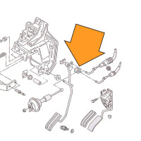 T4 Accelerator pedal shaft bush. 90 - 03, manual, OEM partnr