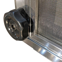 Type2 bay Westfalia louvre jalousie window, left knob, 8.67 