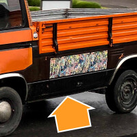 T3 Pritsche Außenschweller Links 8.79 - 7.92 Top Vergl