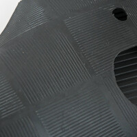 T2 Bay Front Cab Mat (Rubber / Left Hand Drive) Repro 8.72 -