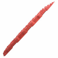 Original Tred HD Kunststoff Sandbleche Paar 109cm Rot 5