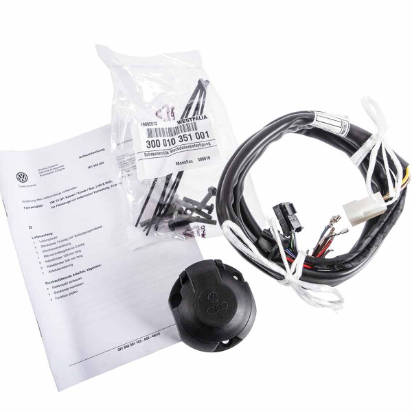 T5 Tow Bar Pin Electrics Genuine Volkswagen Part OENr. 7E1055202, 47