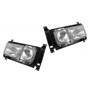 T25 Pair Square Headlamps H4, LHD, OEM partnr. 251941998