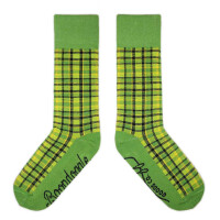 Westfalia-Style 70s Bus Plaid Socks (Gre gallery