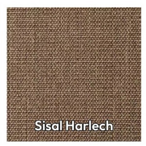 T1 T2 sisal vloermat achterin HARLECH nieuwe kleur