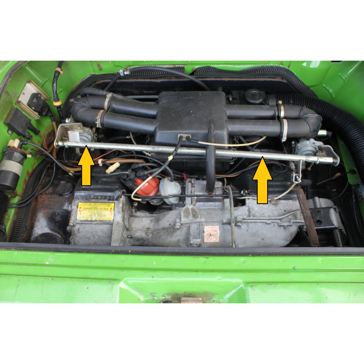 T25 dual carb linkage type4 aircooled 071129933 USED, 55,00