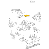 T3 Luftführungsblech links CT/CZ 1600cc 070119317 GEBRA