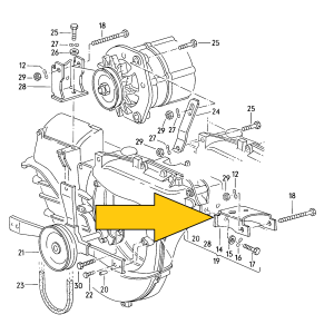 T3 dynamosteun LBX 070903645