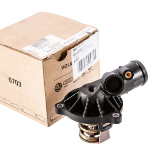 VW Touareg Audi Q7 Thermostat Genuine Volkswagen OEM-Nr....