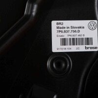 VW Touareg 7P Fensterhebermechanik Volkswagen Original Vergl