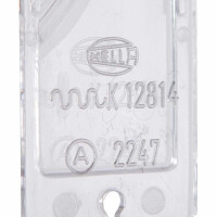 Type2 split Glass License Plate Light, Hella 05/58-07/67 Oem