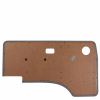T3 deurpaneel met stofdeel en sierlijst  orig.VW 255867016R 