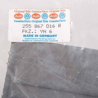 T3 deurpaneel met stofdeel en sierlijst  orig.VW 255867016R 