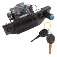 T4 Tailgate Handle with Barrel and Keys. gallery