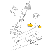 T3 Filzring für Schaltung Vergl.Nr. 171177965 2