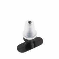 T4 bovenste clip voor schuifdeurrubber orig.VW 701837069 2