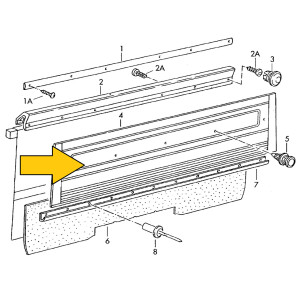 T3 bekledingspaneel tussenschot GRIJS 255867707A