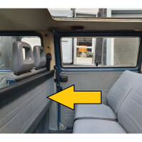 T25 trim partition cover GREY used 255-867-707-A 2
