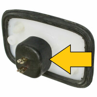 T2 zijreflector achter lamphouder rubber gallery