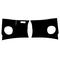 T1 Kickpanels Kunststoff schwarz 12/61-0 gallery