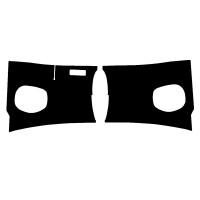 T1 kick panels schwarz ABS 04/60-12/62 gallery