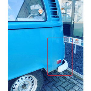 Type2 Bay 1972-only crossover rear left corner USED