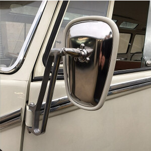 Type2 Split Commercial Mirror Arms M194 POLISHED