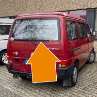 T4 Dichtung für Heckscheibe in Heckklappe Verglnr. 7018