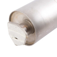 T25 Exhaust Silencer Stainless WBX 2,1l made in Germany DJ, 