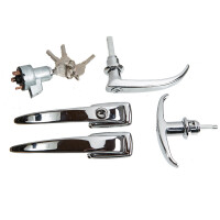 Type2 split complete handle set, same key, 6.61 - 63, OEM pa